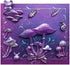 3D Fantasy Mushroom Chocolate Silicone Molds - Alice in Wonderland Themed Cake Decoration Fondant Molds, Silicone Candy Mold for Baking, Cupcake T...