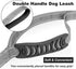 Heavy Duty Dog Leash, Laqibak Double-Sided Reflective Double Handle Dog Leash - Double-Layer Thickening, Lockable Safety Carabiner Design, 6 FT Pe...