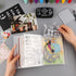 A6 Clear Sticker Photo Storage Album, Stamp Cutting Dies Storage Book Organizer Folder,40 Pages Clear Die & Stamp Storage Bag Transparent Plastic ...