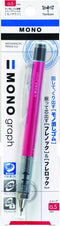 Tombow Mono Graph Shaker Mechanical Pencil 0.5mm, Pink Body (SH-MG81)...