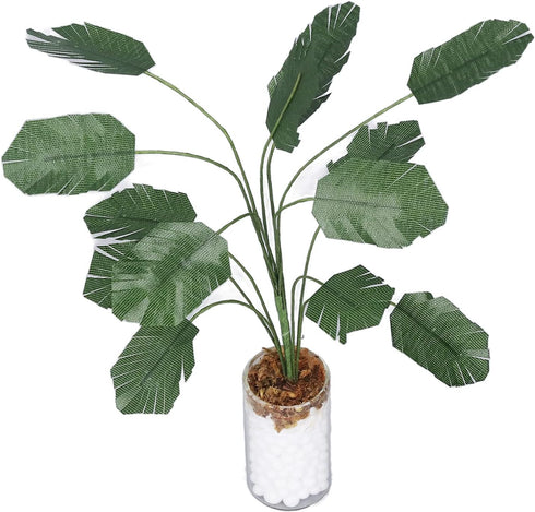 Dollhouse Plants Props,1:12 Scale Miniature Banana Tree DIY Making Potted Plants for Doll House Dollhouse Accessories (S)...