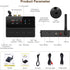 Bluetooth 5.3 Transmitter for TV, aptX Low Latency HD Bluetooth Receiver for Home Stereo, Bluetooth Audio Adapter for 2 Headphones, AUX/RCA Blueto...