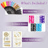 Temporary Tattoo Pen Tattoo Markers Tattoo Kit Face Paint with 15 Tattoo Pens 5 Tattoo Stencils and 2 Tattoos Stickers Gifts for Teenage Girls Boy...