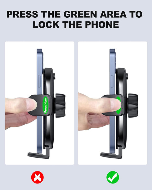 Upgraded Phone Holders for Your Car, Universal Cell Phone Mount Holder, Hands Free Automobile Mobile Phone Stand, 360° Adjustable Air Vent Cradles...