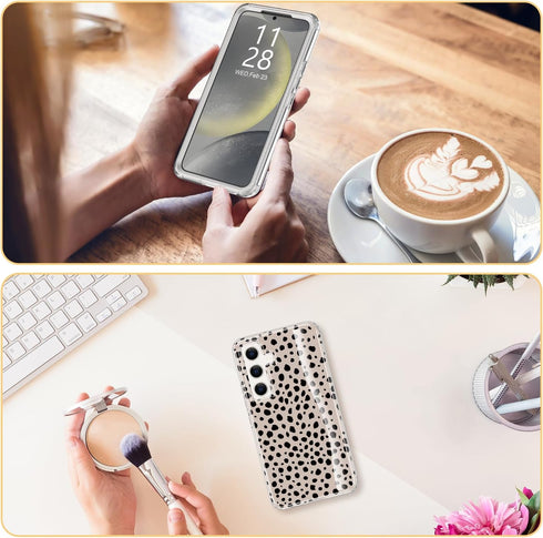 MERRO for Samsung Galaxy S24 Plus Case,Ultimate Durable Cover with Fashionable Designs for Women and Girls,Stylish Protective Phone Case 6.2" Eleg...