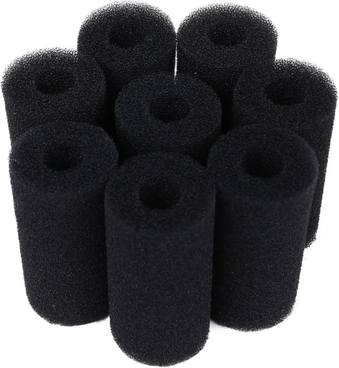8 Pack Pre-Filter Sponge Aquarium Pre Filter Foam Rolls 0.6” Intake Replacement Sponges for Fish Tank Filter Accessories...
