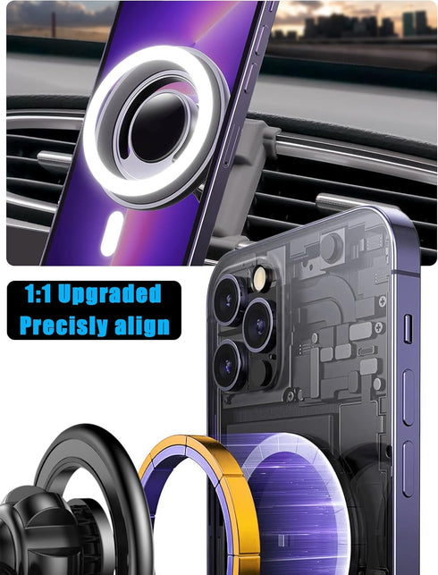 Car Phone Holder, Air Vent Stand, Auto Dashboard Mount for Honda CR-V, CR-V Hybrid 2017 2018 2019 2020 2021 2022, Mag-Safe Magnetic Navigation Bra...