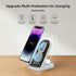2 in 1 Charging Station for multi Devices, Wireless Charger Station for iPhone 15 14 13 12 Pro/Pro Max/Plus/Mini and Sumsung Pixel android wireles...
