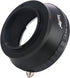 Haoge Manual Lens Mount Adapter for Praktica B PB Mount Lens to Olympus and Panasonic Micro Four Thirds MFT M4/3 M43 Mount Camera...