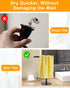 Hand Towel Holder for Bathroom, T-Shape Free Standing Towel Rack Stand, Matte Black Waterproof Hand Towel Rack for Bathroom Kitchen Countertop...