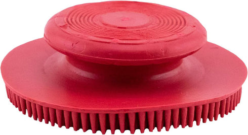 Paw Brothers Soft Rubber Curry Brush For Dogs, Small Short Hair Dogs and Cats, Reduce Shedding, Gentle Bristles for Grooming, Massage and Stimulat...