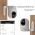 Metal Wall Mount for Eufy Security Indoor Cam E220 and Eufy P24 , Provide Better Viewing Angles...