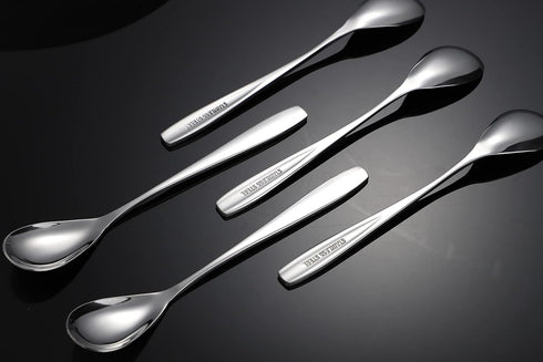 Egg Spoons for Soft Boiled Eggs Stainless Steel Spoon for Coffee,Ice-cream Appetizers Desserts...