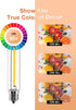 LED Replacement Bulbs 1W T13, 4 Pack Waterproof E12 Screw Base for Outdoor LED String Lights Shatterproof, for Indoor and Outdoor Use...