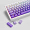Side Printed Keycap Set - Gradient 136 Key, Double Shot Shine Through Custom Keycaps, Custom Keyboard Keycaps Set, OEM Cherry MX Mechanical Keyboa...