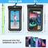 MYBAT PRO IPX8 Waterproof Phone Pouch (1 Pack XL Size + 1 Pack Regular Size), Cell Phone Dry Bag with Detachable Lanyard, Universal Floating Water...