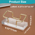 Acrylic Business Card Holder for Desk, Modern Clear Business Card Display Holder, Desktop Business Card Stand Business Cards Organizer, Holds 50 C...