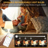 Neporal MagicGlow Rechargeable Light Bulbs with Remote, 3-Color Shift 1800K-4000K-6000K, Dimmable, USB Rechargeable Battery Operated Light Bulb Up...