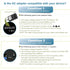 16V 2A AC DC Power Supply Adapter Charger Compatible for Altec Lansing IMW888 IMW888s IMW645 IMW778 IMT804N Big Super LifeJacket Wireless Waterpro...