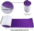 2 Rolls Felt Adhesive, 4" x 98.4" Self Adhesive Felt Fabric, Felt Strips with Adhesive Backing for Art & Crafts, Jewelry Box Felt Liner (Purple)...