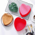 2 Packs Silicone Heart Shaped Cake Pans for Baking, 10inch Cake Molds for cakes and Chocolate Cakes, Non-stick silicone bakeware sets, Easy Clean,...