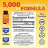 Viva Naturals D3 Vitamin 5000 IU Softgels (125 mcg), 360 Softgels - High Potency Vitamin D Supplements for Healthy Immune Function, Bones & Muscle...