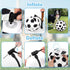 BABORUI Dog Toys Soccer Ball, 8" Interactive Dog Soccer Ball with Cover Tools, Durable Herding Ball for Small Medium Large Dogs...