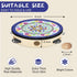 Tambourine for Kids Adults 8 inch Tamborine Percussion Musical Instrument Hand Held Drum for Kids Adults Metal Jingles Percussion Gift Apply to Fa...