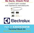 Electrolux 5303935058 Terminal Block Kit