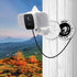 Universal Bullet Security Camera Junction Box Mount Bracket, Plastic Junction Box Compatible with Arlo Solar Panel and Reolink Solar Panel,Outdoor...