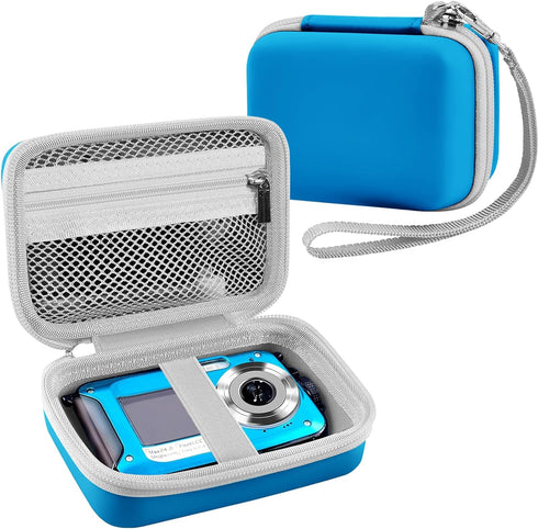 Leayjeen Underwater Camera Case Compatible with YISENCE/Trsunow/HICSHON/Yifecial/QUNVAL 11FT Waterproof Camera?Selfie Underwater Camera, Waterproo...