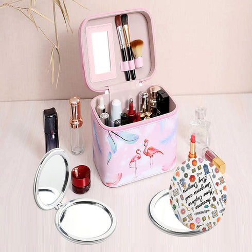 LQRI Dungeon Mom Compact Mirror Role Playing Gamer Gift DND Mom Merchandise Gamer Lover Pocket Mirror...