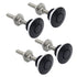 4 Pcs 1.25 inch Universal 304 Stainless Steel Vehicle Hood Pins-Quick Release Lock Latch Bumper License Plate Lock Clip Push Button Bonnet...