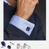 Men’s Cufflinks and Tuxedo Studs Set, Gift Box Packed, Mens Jewelry or Accessories for Wedding Party Anniversary Birthday Groom Business Elegant G...