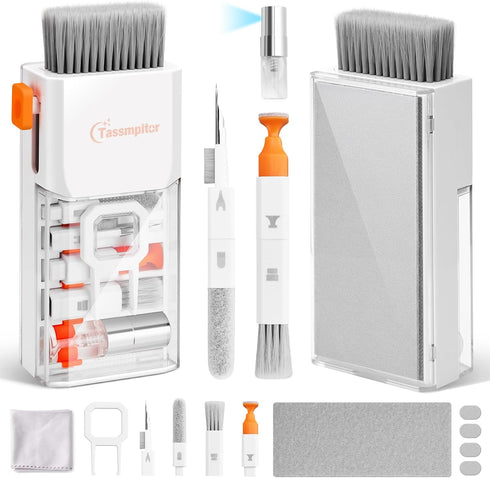 Laptop Cleaning Kit Keyboard Cleaner, Keyboard Cleaning Kit Electronics Cleaning Tool for MacBook iPad Phone iPhone Pro, Brush Tool for Tablet, Co...