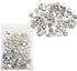 iloveDIYbeads 60pcs Tibetan Silver Big Hole Bead fIts European Bracelets Craft Supplies Charms Pendants for Crafting, Jewelry Findings Making Acce...