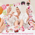 Konsait 26 PCS Spa Party Photo Booth Props, Kids Spa Party Supplies for Girls Women, Spa Party Decorations, Spa Birthday Party Supplies for Girls,...
