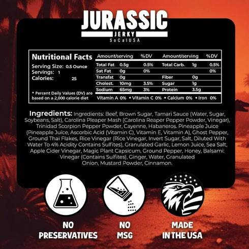 Revenge of Reaper Jurassic Jerky - HOTTEST Beef Jerky Hot Food Challenge! Made with the Carolina Reaper- the HOTTEST pepper on the planet! Can YOU...