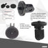 Aluminum Camera Tripod Mount Adapter,2pcs ¼-20 Conversion Adapter for Tripod, Suitable for GoPro Hero/Sony/ Insta360 X3/ Sjcam/Action Camera and O...
