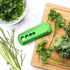 Green Leaf Herb Stripper, Vegetable Herb Eliminator Comb Kitchen Herb Leaf Stripping Tool Herb Pealer for Kale, Chard, Collard Greens, Thyme, Kitc...
