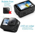 Accessories Kit Protective Soft Silicone Case for GoPro Hero 12/11/10/9 Black, Sleeve Case with Rubber Lens Cover + Screen Protector + Battery Sid...