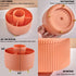 Makeup Brush Holder Organizer,360° Rotating Make up Organizer Storage,5 Slot Makeup Brushes Cup,for Vanity Decor,Bathroom Countertops,Desk Storage...