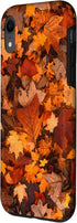iPhone XR Autumn Season Happy Fall Leaves Thanksgiving Cell Phone Case...