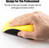 VIBRATITE 5 Inch Hook and Loop Mouse Hand Sanding Block, Ideal for Woodworking, Furniture Restoration, Home and Automotive Body,Sanding Pad Hook B...