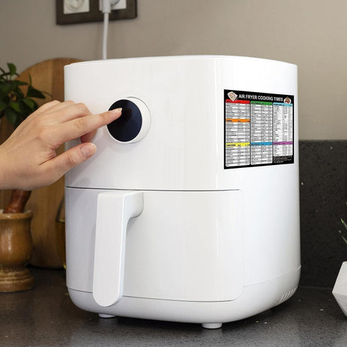 Air Fryer Accessories Cook Times,Air Fryer Magnetic Cheat Sheet,Air Fryer Chart Magnet Sheet - Quick Reference Guide for Cooking and Frying (Air F...