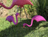 GIFTEXPRESS Pink Flamingos Yard Decorations - 4 Pack Small 14" Tall Plastic Flamingo Statue w/Metal Stakes - Lawn Ornaments & Garden Decor for Out...