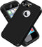 ACAGET for iPhone SE 2016 Case Heavy Duty Protective Armor Shock-Absorbing Dual Layer Rubber TPU + PC Cover Matte Non-Slip Bumper Shell Phone Case...