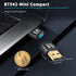 Latest Bluetooth 5.4 USB Adapter for PC Laptop, 20M Range Wireless Transmitter Dongle for Computer Desktop Windows 11 10 8.1 7, Plug n Play, Pair ...