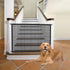 Dog Gate for Stairs Pet Gates for The House: Dogs Screen Mesh Gate for Doorways Stairways Indoor Safety 29 inches Tall, 38 inch Wide...