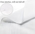 Goaste 24 Pack Cotton Handkerchiefs for Men, 16" Men's White Soft Hankies, Classic Pocket Square Towel with Hem for Suit, Gifting, Weddings, Tea P...